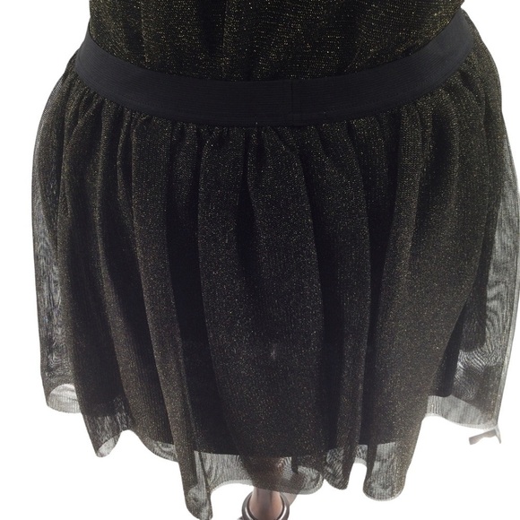 Marilyn Monroe Plus Size Black and Gold Tulle Skirt Set - Picture 12 of 15